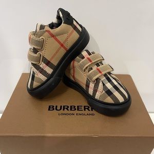 Burberry Childrens Markham Vintage Check Sneakers